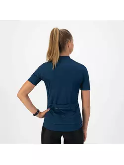 Tricou de ciclism pentru femei Rogelli CORE, albastru închis
